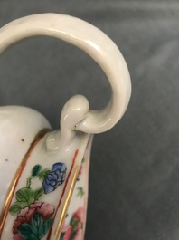 Four Chinese famille rose 'Wu Shuang Pu' wares, 19th C.