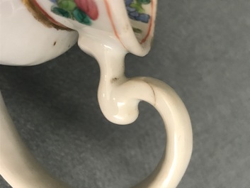 Four Chinese famille rose 'Wu Shuang Pu' wares, 19th C.