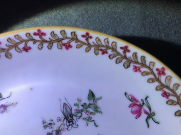 Une collection vari&eacute;e en porcelaine de Chine famille rose et grisaille, Yongzheng/Qianlong