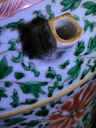 A Chinese famille verte lime pot for the Vietnamese market, Kangxi