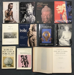 29 boeken over kunst uit Birma, Cambodja, Korea, India, etc.