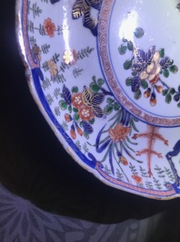 Un plat en porcelaine de Chine famille verte pour le march&eacute; japonais, Kangxi