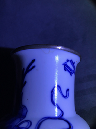 Une collection vari&eacute;e en porcelaine de Chine 'Bleu de Hue' pour le Vietnam, 19&egrave;me
