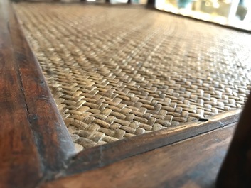 Une paire de chaises chinoises en bois huanghuali, R&eacute;publique, 20&egrave;me