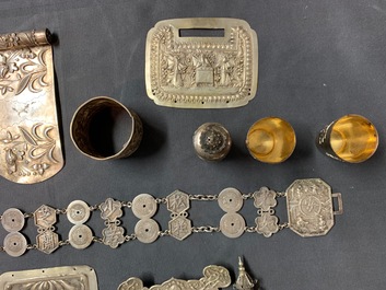 A varied collection of Chinese silver, 19/20th C.