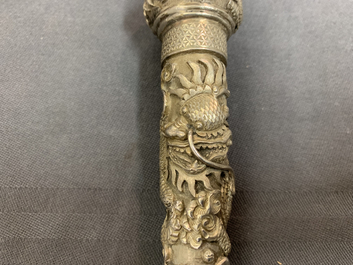 A varied collection of Chinese silver, 19/20th C.