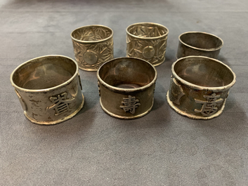 A varied collection of Chinese silver, 19/20th C.