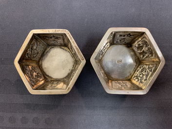 A varied collection of Chinese silver, 19/20th C.