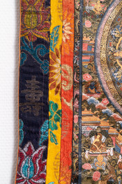 A collection of five thangkas, Tibet, 19/20th C.