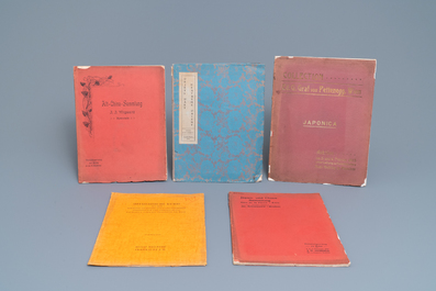 57 old Christie's and Sotheby's Chinese arts auction catalogues between 1903 and 2004