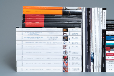 143 auction catalogues of Chinese and Japanese arts from 2013 onwards