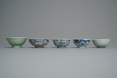Une collection vari&eacute;e en porcelaine de Chine, Ming et apr&egrave;s