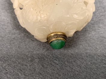 Quatre tabati&egrave;res en jade, Chine, 19/20&egrave;me