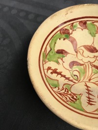 Two Chinese polychrome Cizhou bowls with floral designs, Jin/Yuan