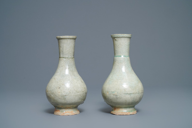 A varied collection of Chinese qingbai- and cream-glazed pottery, Song and later