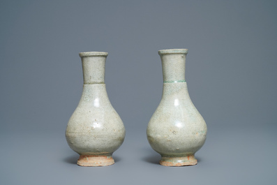 A varied collection of Chinese qingbai- and cream-glazed pottery, Song and later