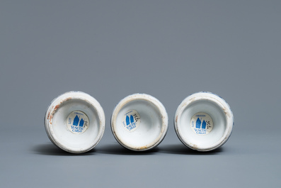 Six pi&egrave;ces en porcelaine de Chine en bleu et blanc de l'&eacute;pave du Vung Tau, Kangxi