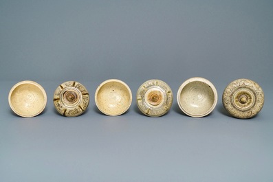 A varied collection of Thai Sawankhalok ceramics, 15th C.