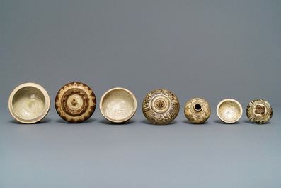 A varied collection of Thai Sawankhalok ceramics, 15th C.