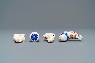 A varied collection of Chinese and Japanese porcelain, 18th C.