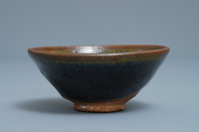 A Chinese Jian 'hare's fur' tea bowl, Song