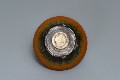 A Chinese jianyao 'hare's fur' tea bowl, Song