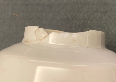 Een gevarieerde collectie Chinees qianjiang cai, blauw-wit en famille rose porselein, 19/20e eeuw