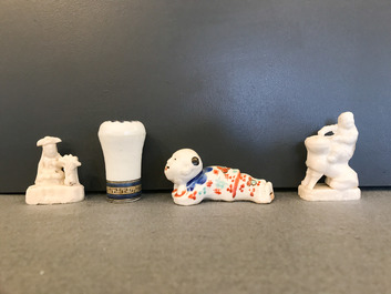 Une collection vari&eacute;e en porcelaine de Chine et Japon, 18&egrave;me