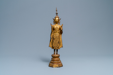 A collection of bronze figures and fragments, India, Thailand and Tibet, 19th C. and earlier