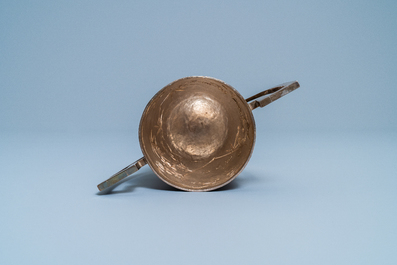 A Chinese inscribed silver trophy, Shanghai or Hong Kong, dated 1932