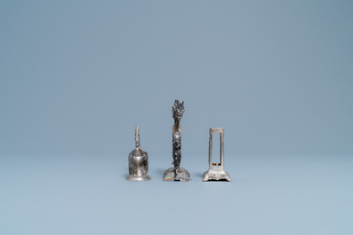 A group of silver wares, Vietnam, early 20th C.