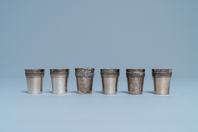 A group of silver wares, Vietnam, early 20th C.