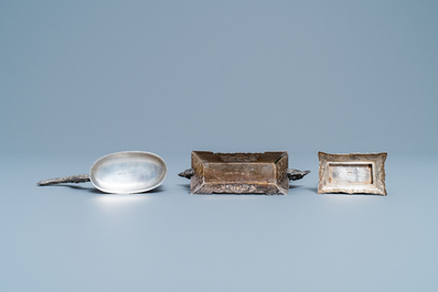 A group of silver wares, Vietnam, early 20th C.