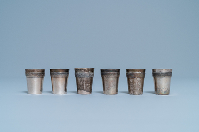 A group of silver wares, Vietnam, early 20th C.