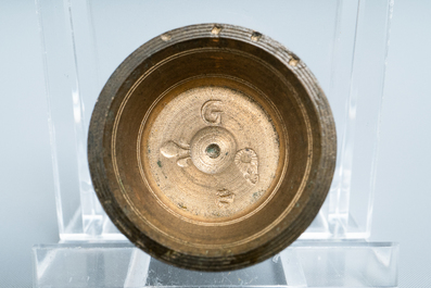 A bronze nest of weights, Nuremberg, Germany, 17th C.