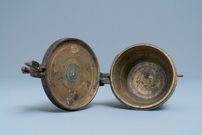 A bronze nest of weights, Nuremberg, Germany, 17th C.