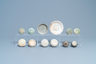 A varied collection of Chinese porcelain and pottery, Song and later