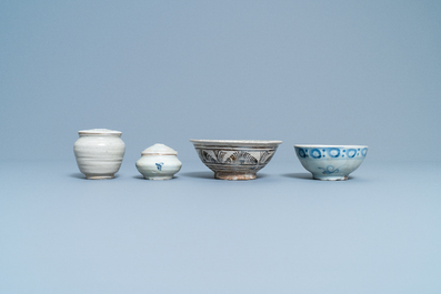 A varied collection of Chinese porcelain and pottery, Song and later