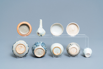Une collection vari&eacute;e en porcelaine de Chine en bleu et blanc, Ming et apr&egrave;s