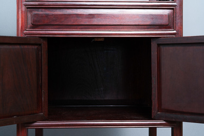 A Chinese wooden display cabinet, Republic