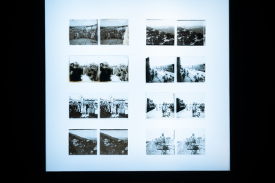 Een collectie van 201 stereoscopische foto's van China op glasplaten, meestal Peking, ca. 1903
