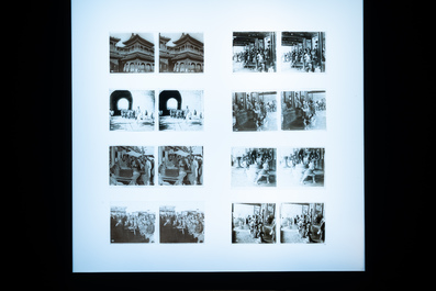 A collection of 201 stereoviews of China on glass slides, mostly Beijing, ca. 1903