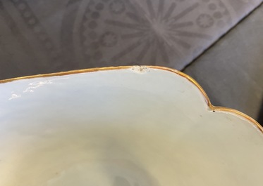 Un bol en porcelaine de Chine famille rose &agrave; d&eacute;cor 'Wu Shuang Pu', 19&egrave;me