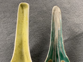Nine various Chinese spoons for the Straits or Peranakan market, 19/20th C.