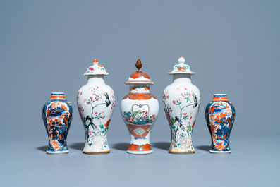 A varied collection of Chinese porcelain wares, Kangxi/Qianlong