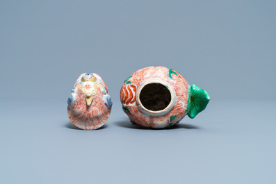 A Chinese wucai 'luduan' censer, Transitional period