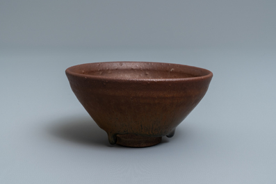 A Chinese Jian 'hare's fur' tea bowl, Song