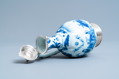Een Chinese blauw-witte kan met Nederlandse zilveren montuur, Transitie periode