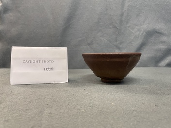 A Chinese Jian 'hare's fur' tea bowl, Song