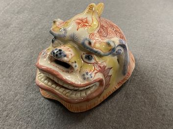 A Chinese wucai 'luduan' censer, Transitional period